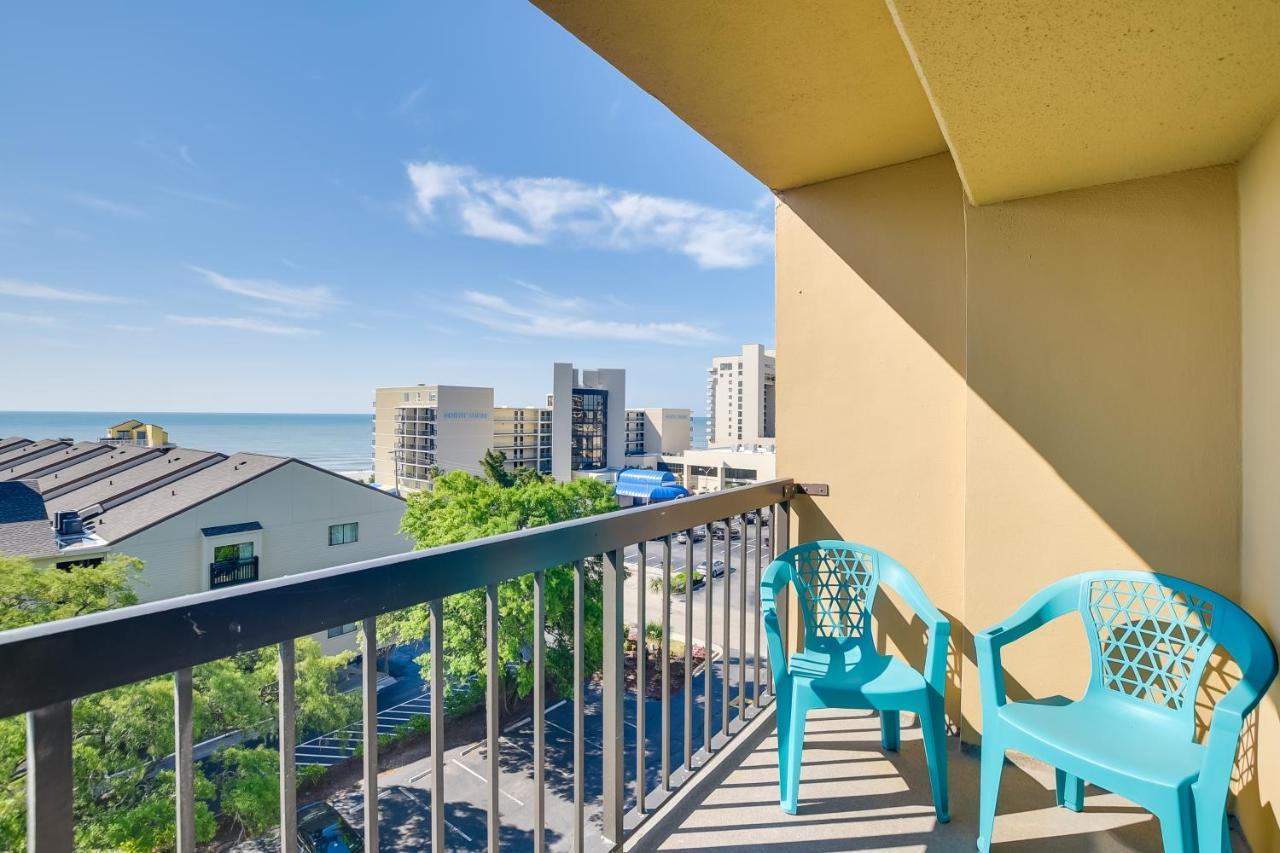 Myrtle Beach Condo With Ocean View And Pool Access! Экстерьер фото